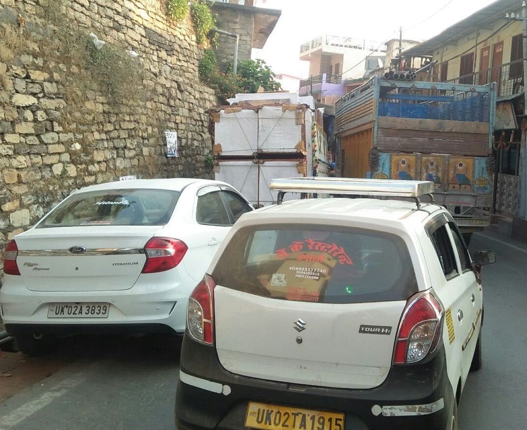 Jam in Bageshwar market