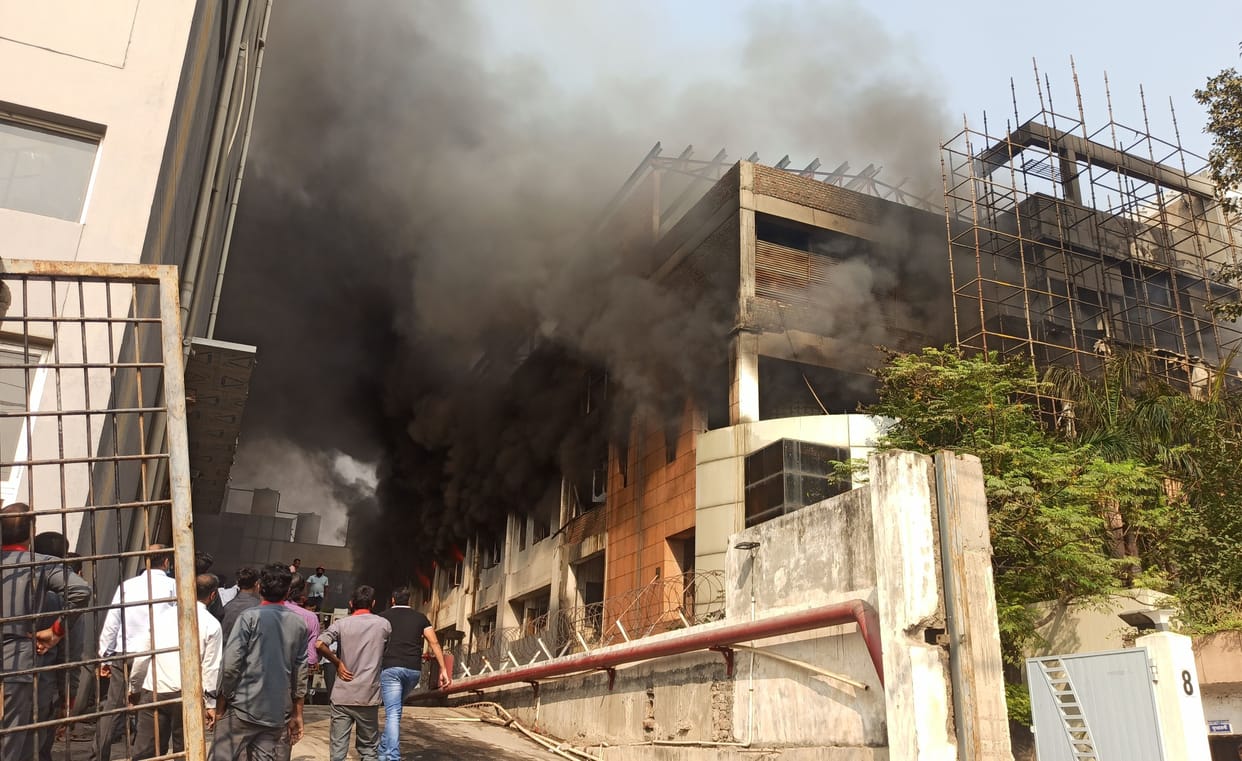 Fire in readymade garments factory, millions of goods burnt