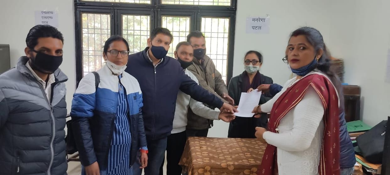 CSC Center to be opened at Gram Panchayat level, the main organization of Ramgarh Block opposed CSC Center opened at Nyaya Panchayat level