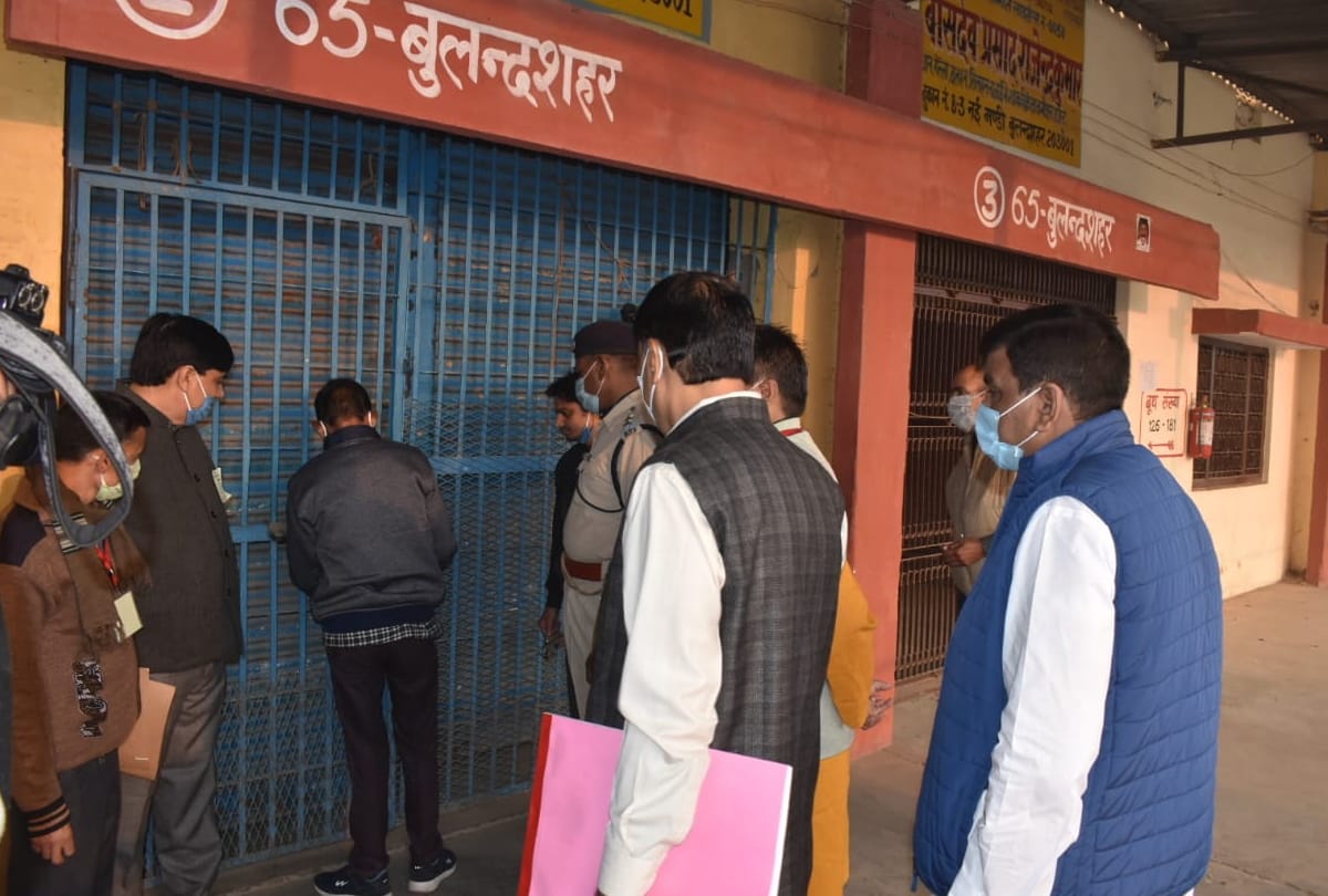 up by election results 2020 news in hindi bulandshahr sadar seat vote counting in photos