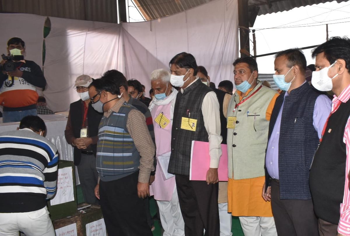 up by election results 2020 news in hindi bulandshahr sadar seat vote counting in photos