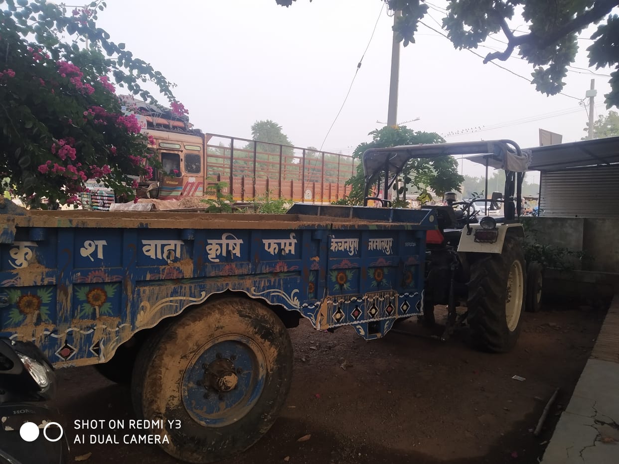 illigle minning tractor seized