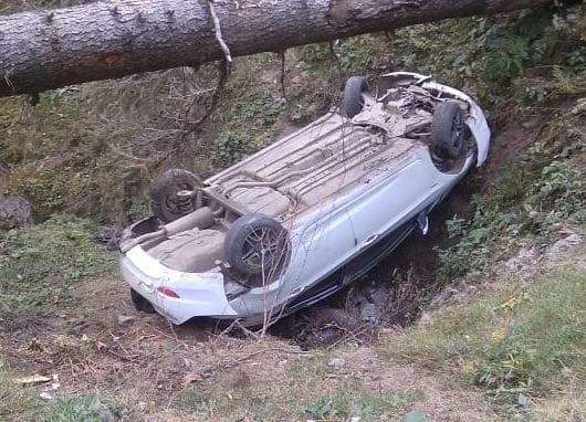 car accident in chamba khajjair lakarmandi road  three injured