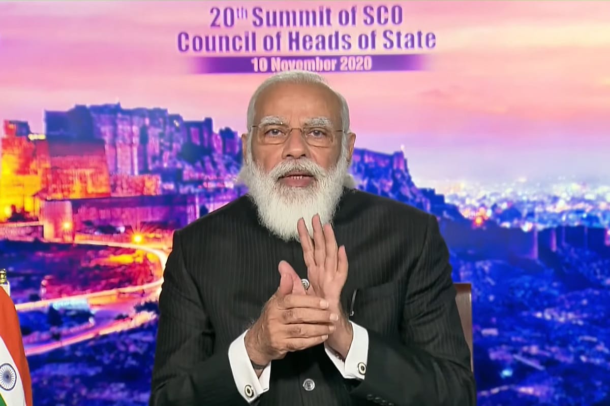 Prime Minister Narendra Modi addresses 20th Summit of SCO Council of Heads of State
