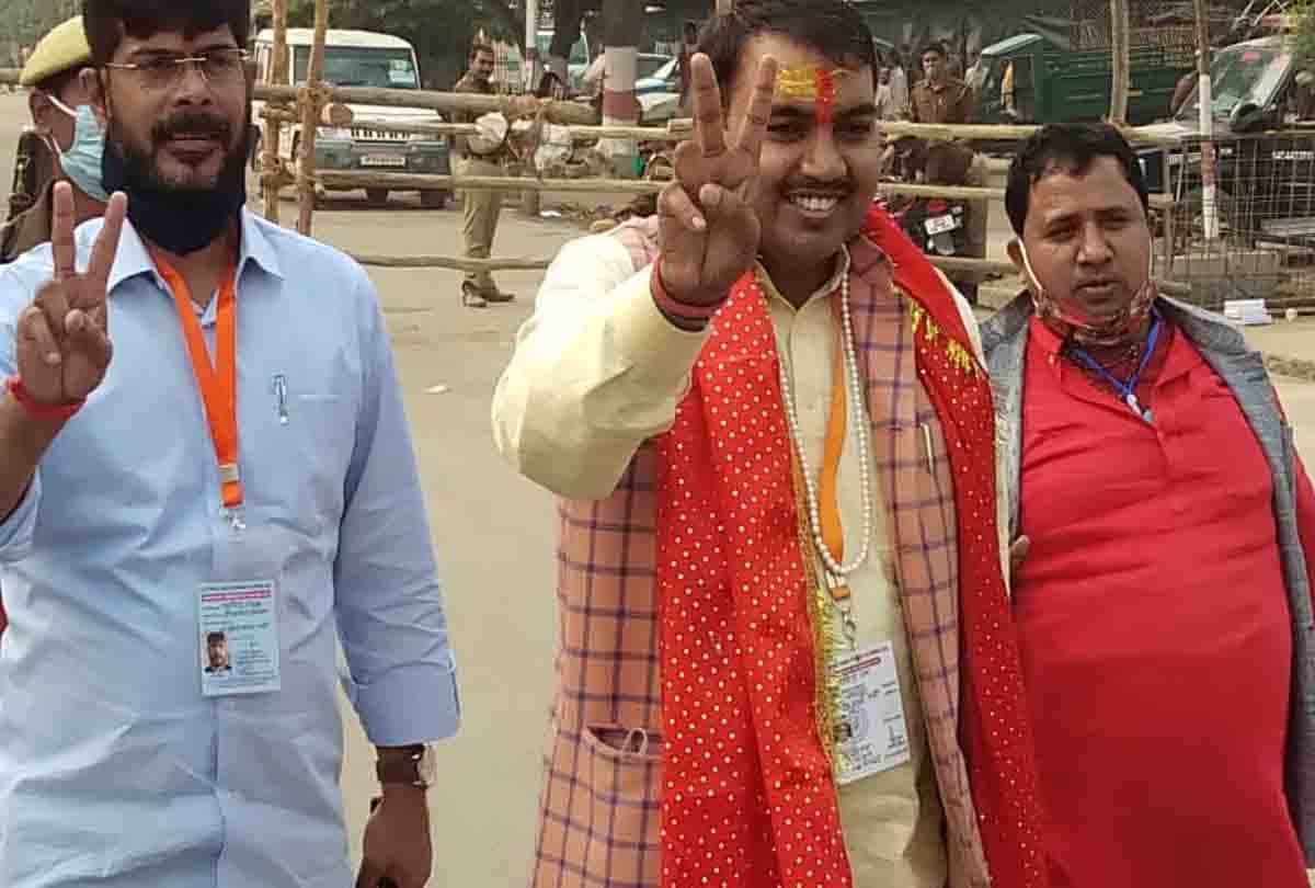 जोश से लबरेज नजर आए भाजपा प्रत्याशी उपेंद्र पासवान