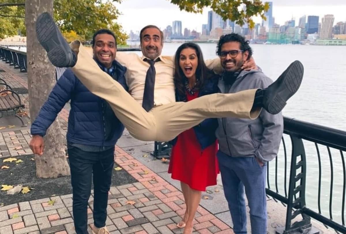 Ranvir shorey completes his web series metro park season 2 in USA during bihar elections 2020