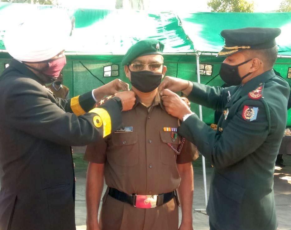 NCC cadet Hounred