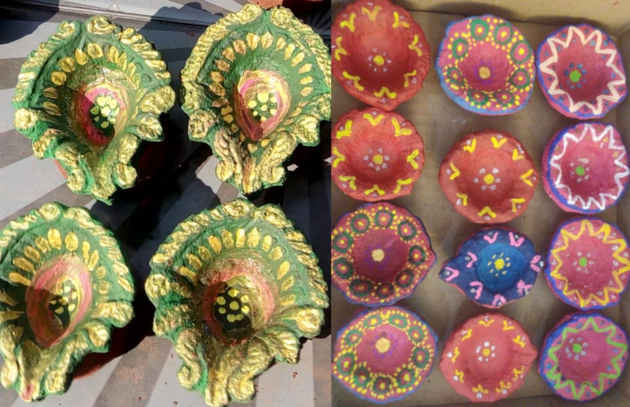 Diwali 2020 Latest News: Diwali will be celebrated by cow dung diyas
