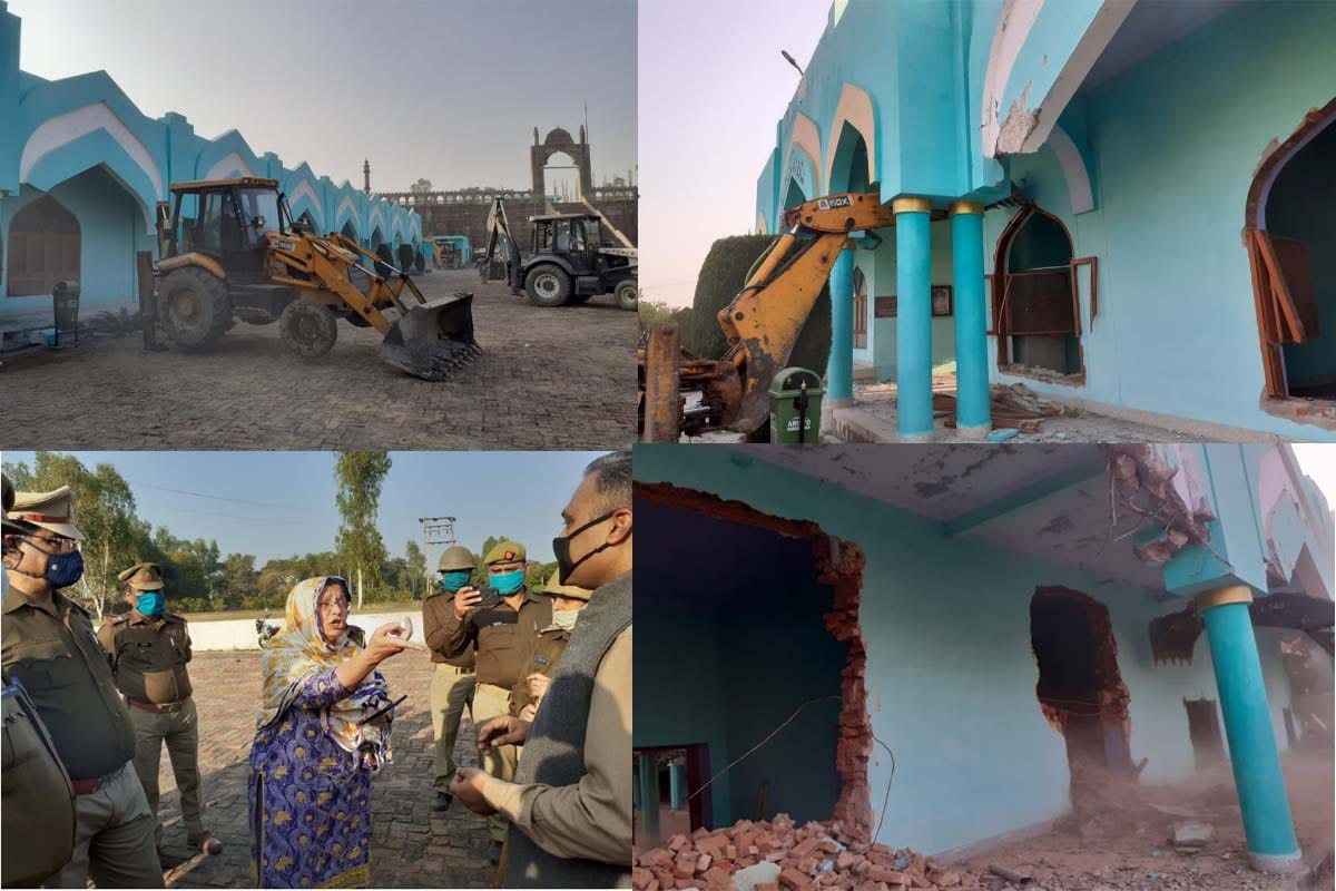Muzaffarnagar news: administration demolished the illegal religious place peer kushhal chilla