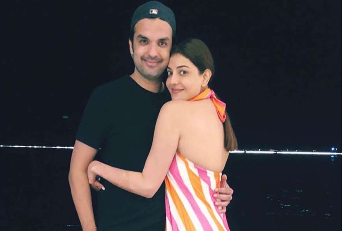 Kajal aggarwal anniversary post for husband kichlu gautam shares romantic video on internet