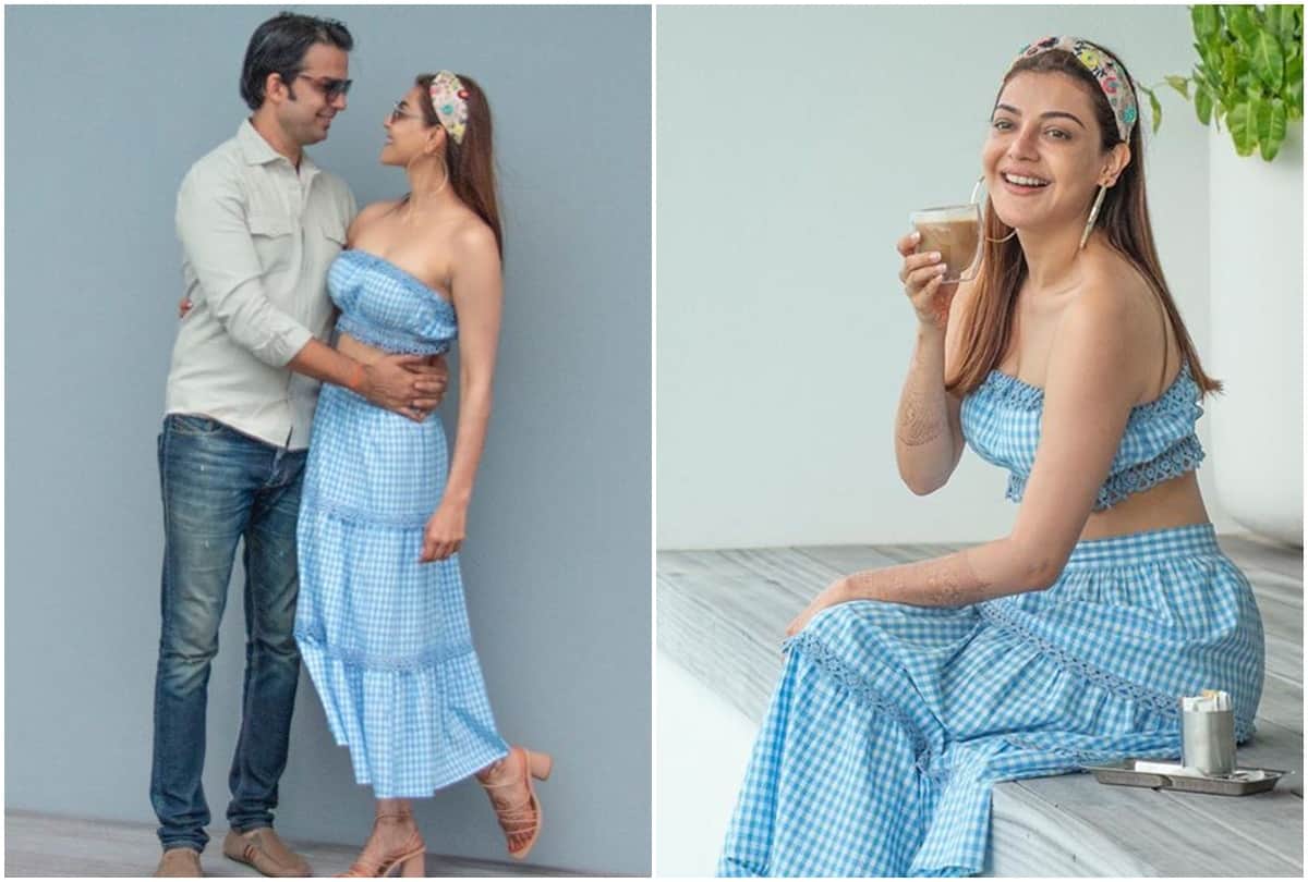 Kajal Aggarwal Gautam Kitchlu know about south actress love story with husband on their wedding Anniversary