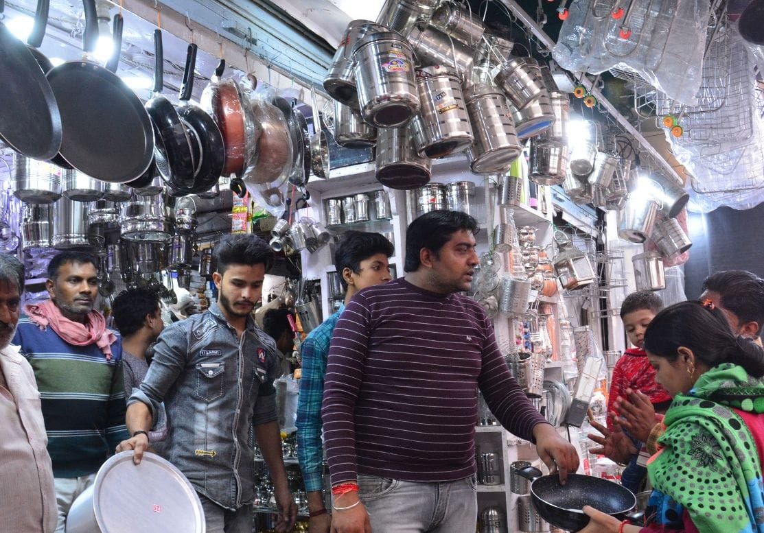 Pottery market shines on Dhanteras
