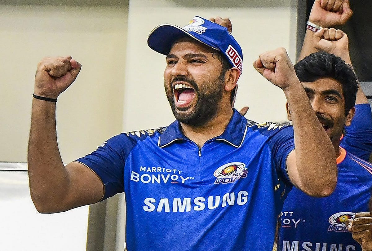 mi captain Rohit Sharma maintained his hundred percent record to reach in IPL final
