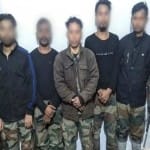 दृष्टि राजखोवा आत्मसमर्पण करते हुए