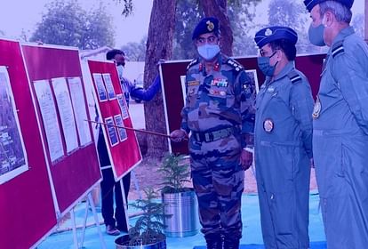 IAF Chief RKS Bhadauria visited bases At Air Force Station Deesa and inaugurated operational infrastructure activities