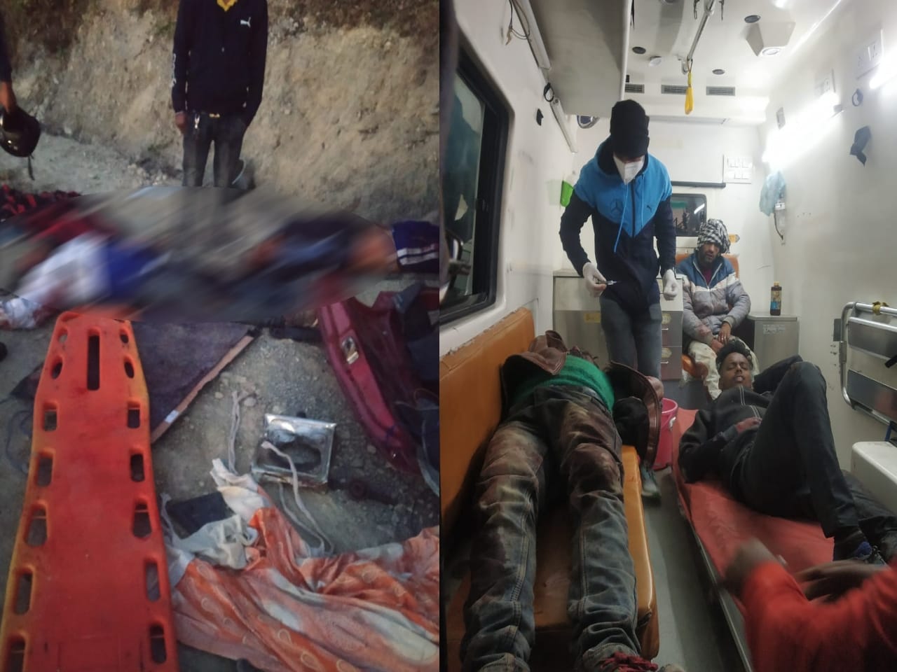 Mussoorie Latest news: Six Friends Spend night into ditch after accident in Bitter cold weather, Three died