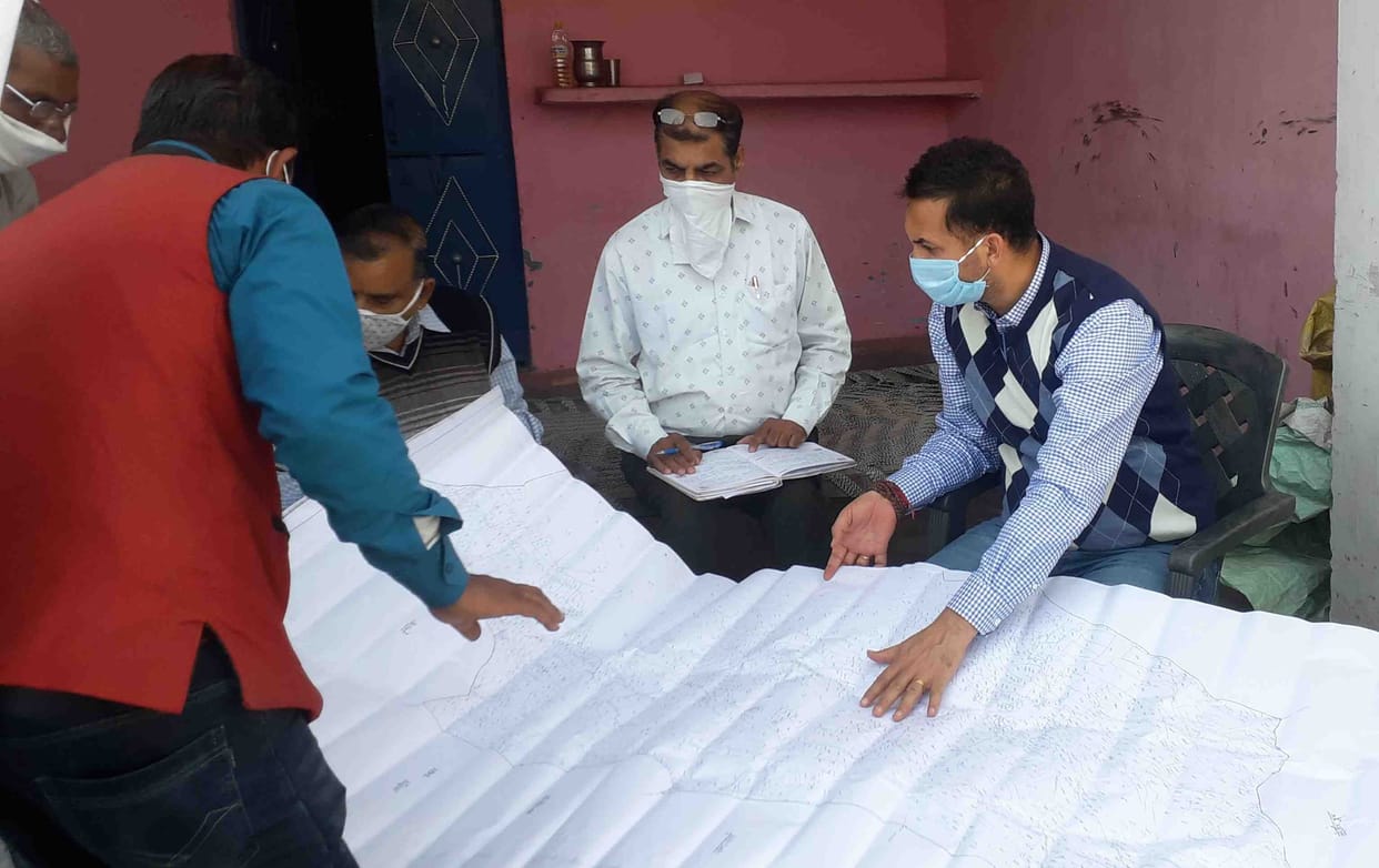 SDM checked records for land measurement