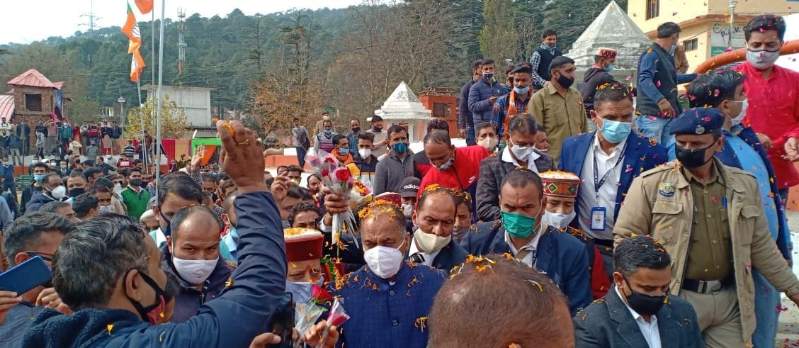 cm adressed people in benikhet paddar ground