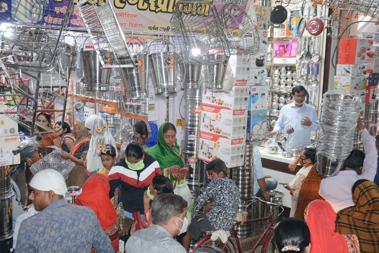 diwali market