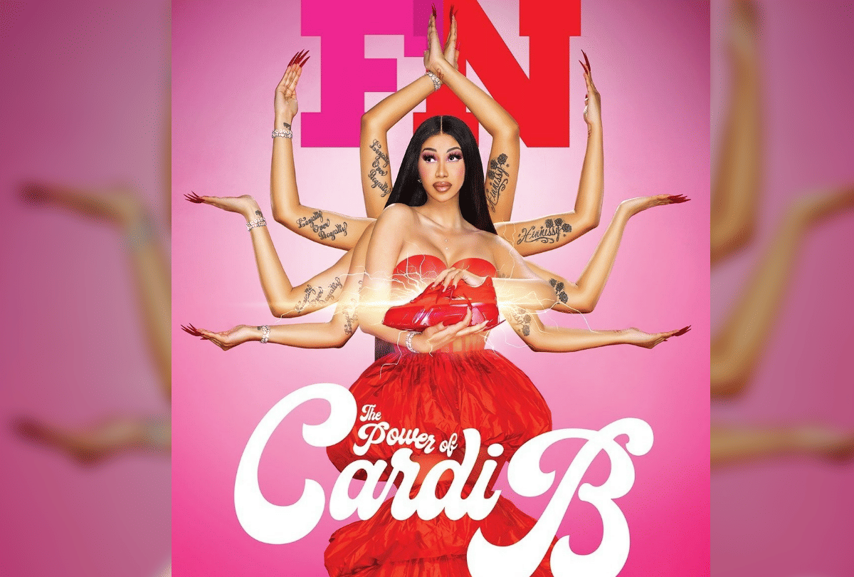Cardi B issued an apology for sporting a Goddess Durga look on the cover of a footwear magazine