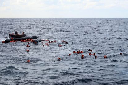 Women and children among 61 migrants drown after shipwreck off Libya