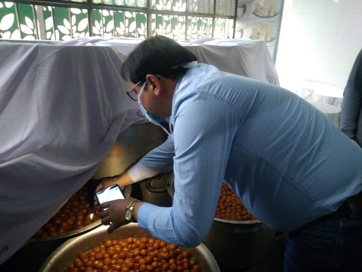 action against sweet store owner