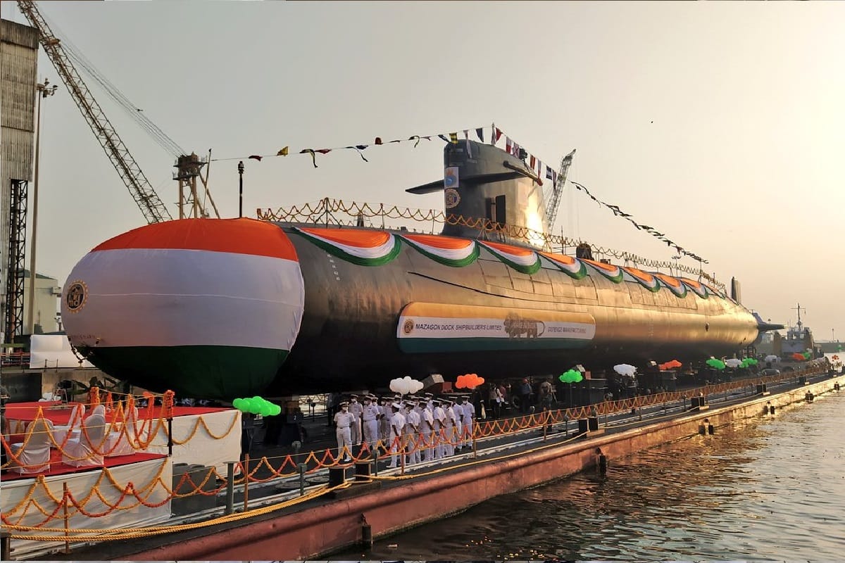स्कॉर्पीन श्रेणी की पांचवी पनडुब्बी ‘वजीर’