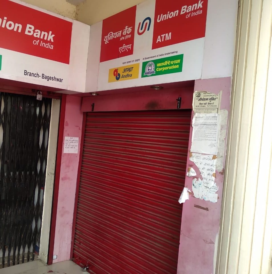 Most of the ATMs in the city are cashless during the festive season