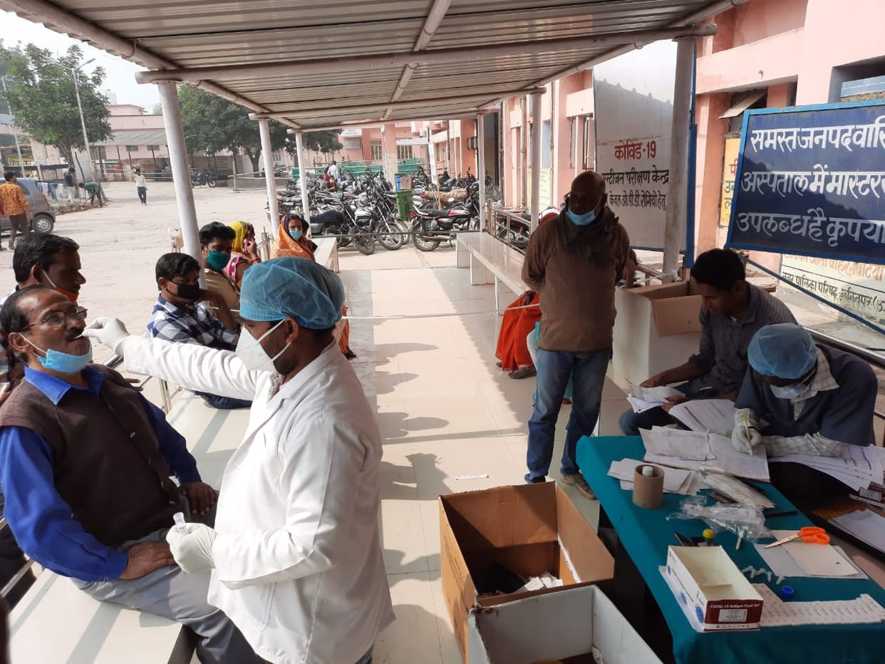 corona examination 75 persent prefer private hospital