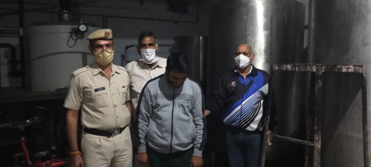 action against nakali ghee factory