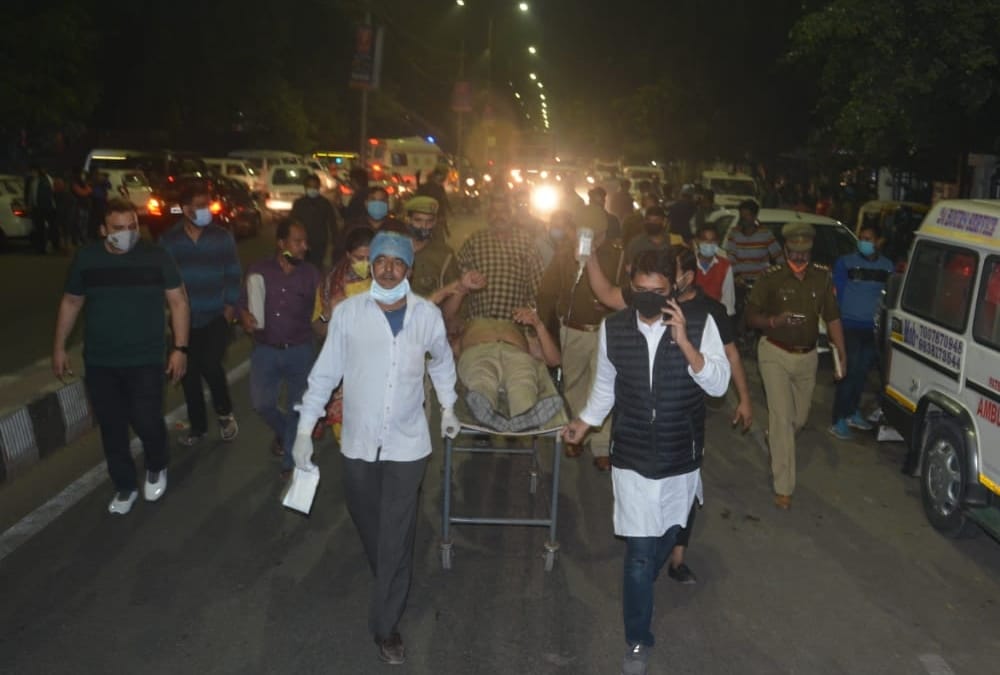Owner of badri Sarraf was shot because of land dispute.