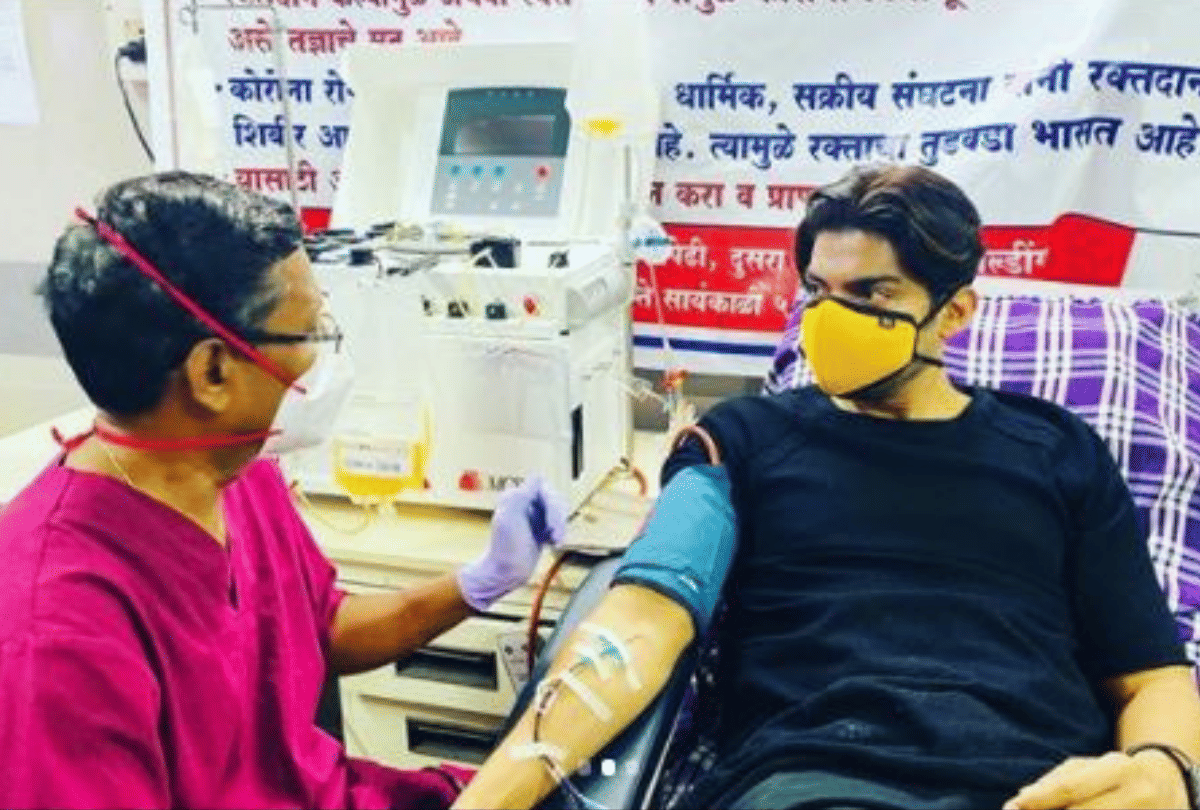 Gurmeet Choudhary and wife Debina Bonnerjee donates plasma to help COVID-19 patients
