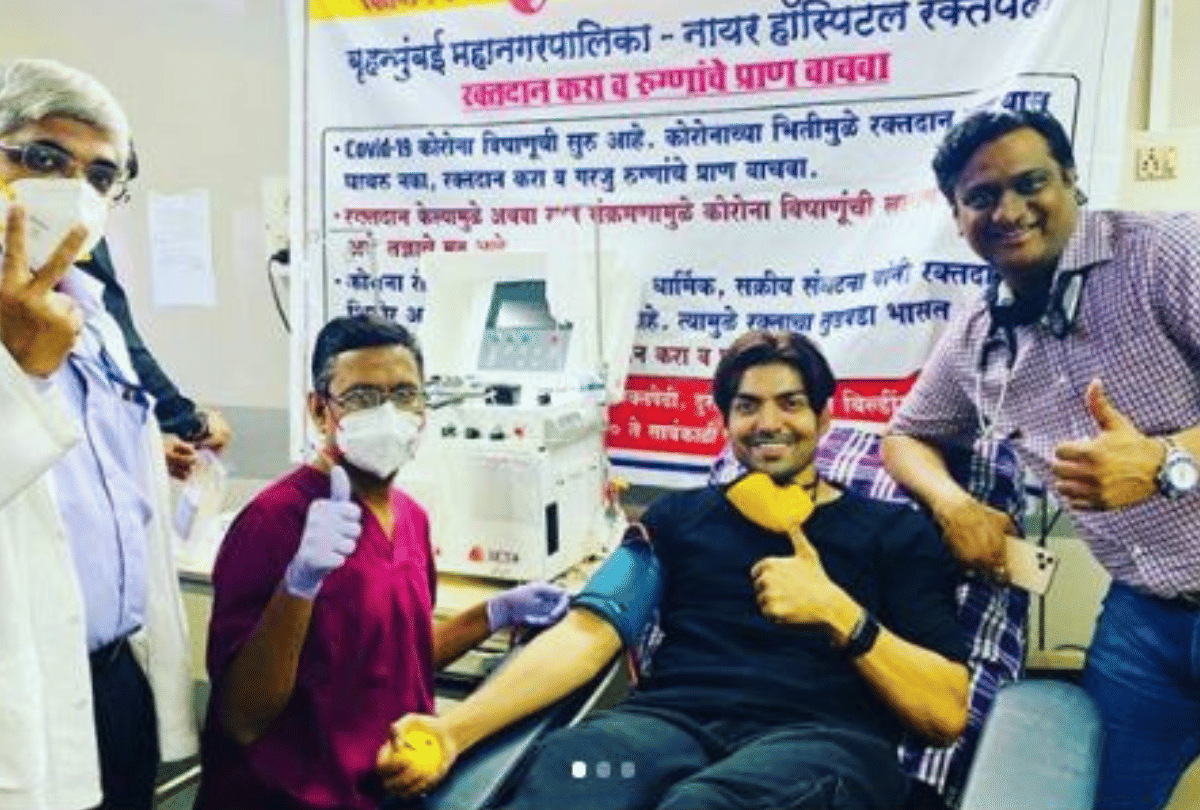 Gurmeet Choudhary and wife Debina Bonnerjee donates plasma to help COVID-19 patients