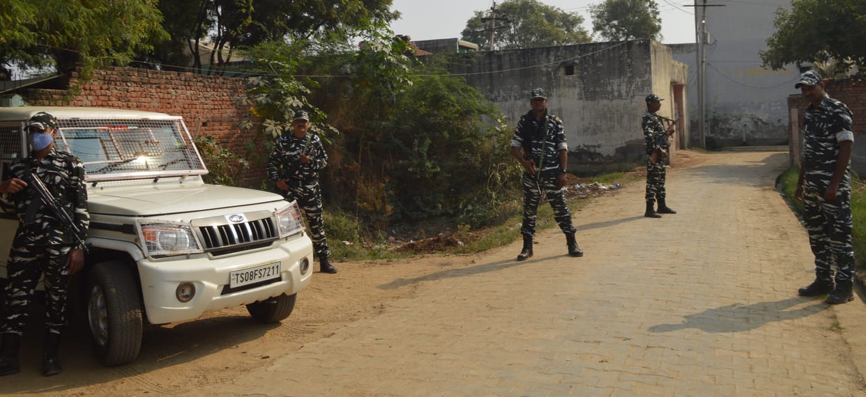 Hathras: CRPF deployed at the daughter's house