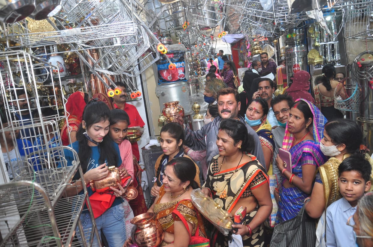 During danteras spend 40 carore rupees