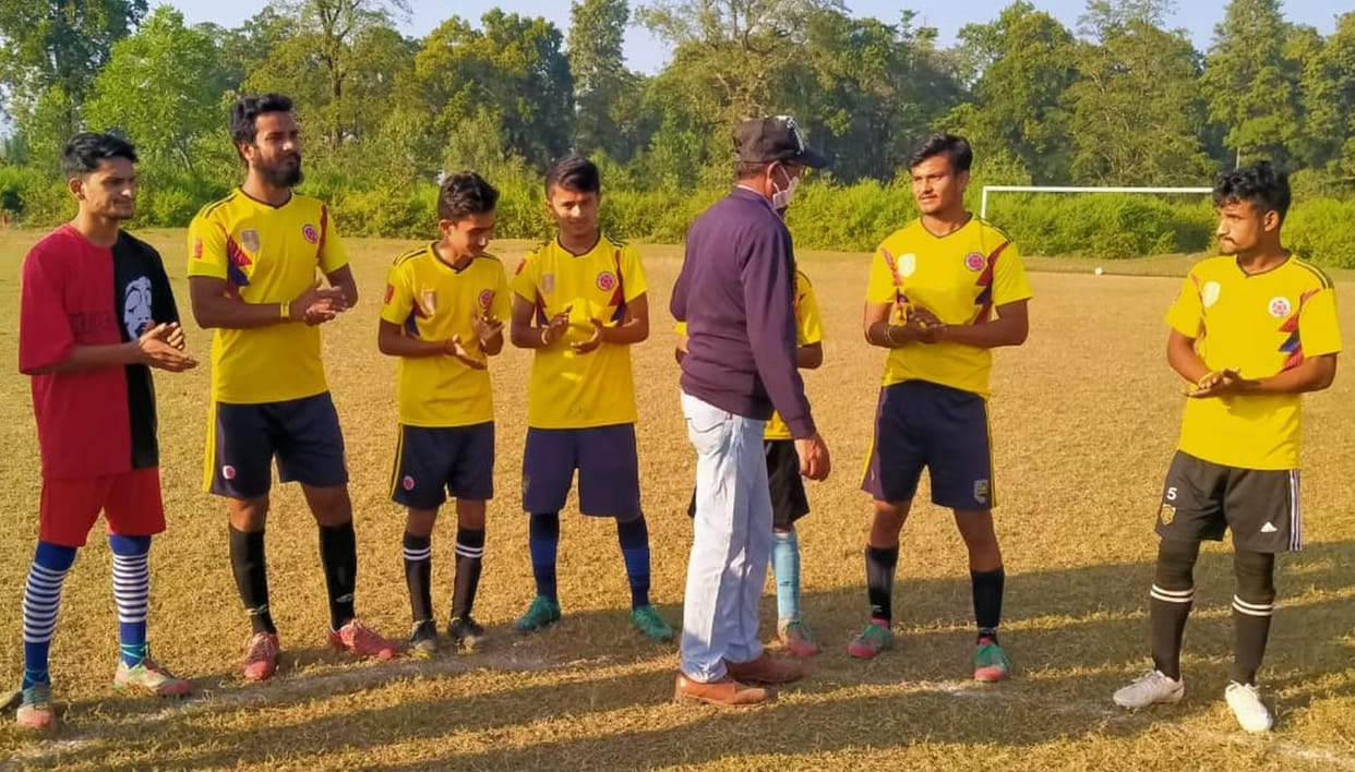 Rawat reached the finals of restaurant football
