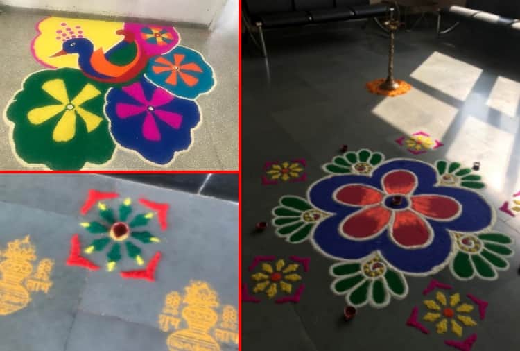 Chandigarh Covid 19 Ward News: Covid-19 Ward of GMSH-16 decorated for Diwali