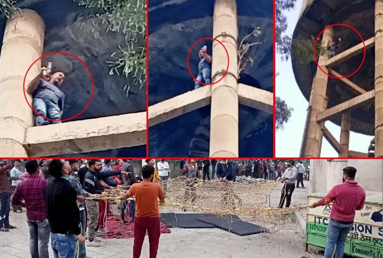 Husband jumped from water tank after murdered his wife in Kapurthala