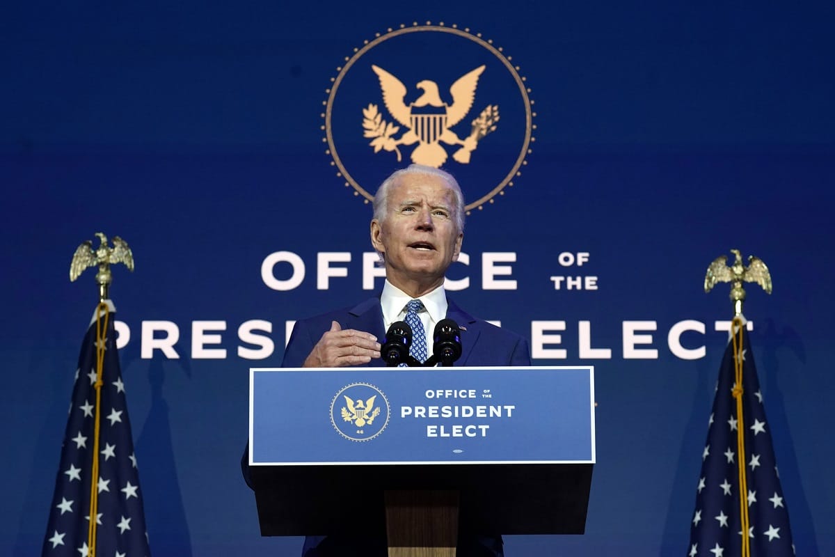 US President Elect Joe Biden disappointed with the EU-China Investment deal
