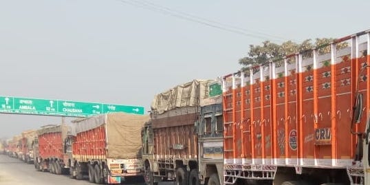 Shamli was unhappy with the jam of Haryana