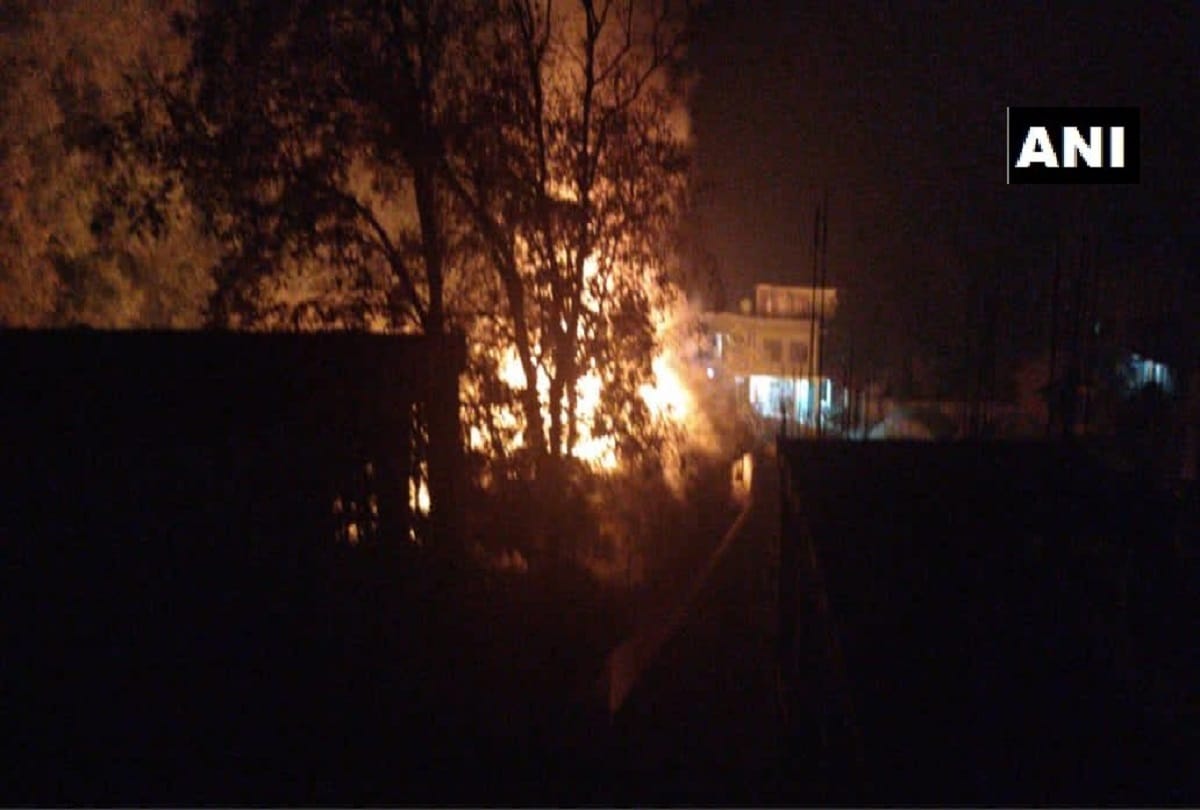 A fire has broken out at a public health centre in Qaimoh Kulgam