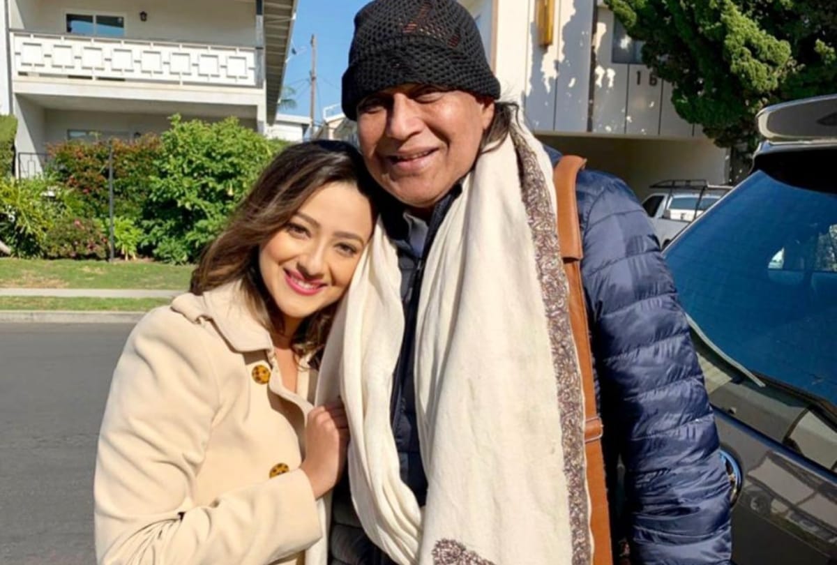 Mithun Chakraborty treats of daughter in law Madalsa Sharma show Anupamaa