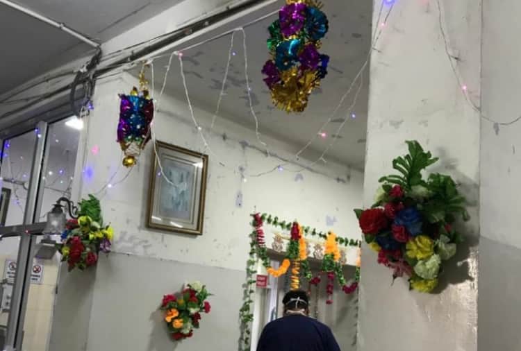 Chandigarh Covid 19 Ward News: Covid-19 Ward of GMSH-16 decorated for Diwali