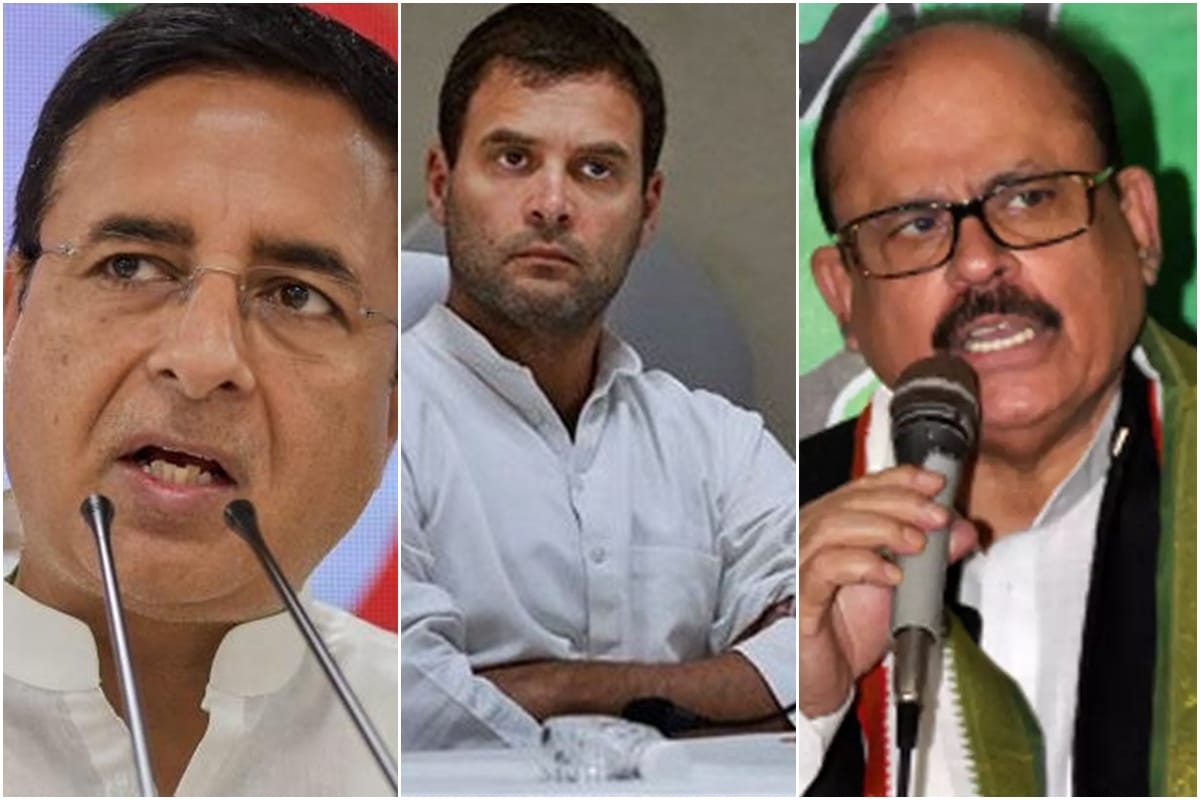 barack obama call rahul gandhi nervous leader randeep surjewala tariq anwar manickam tagore defends him