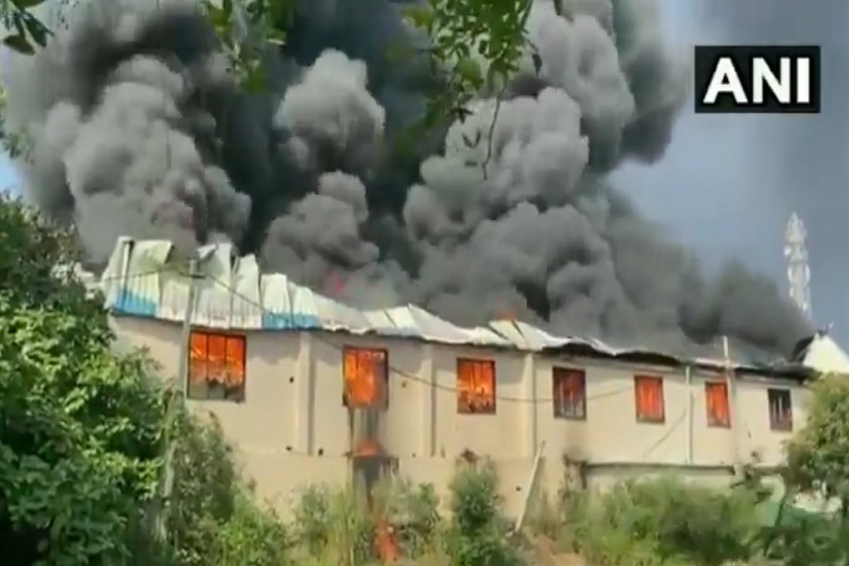 Gujarat: Fire breaks out at a plastic manufacturing unit in Valsad, fire fighting operations underway