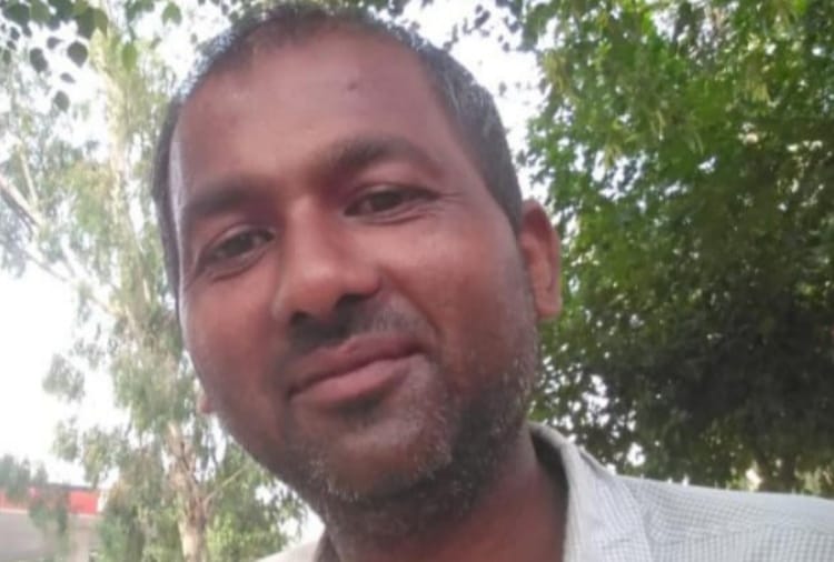 Car crushed a person in Jind  of Haryana