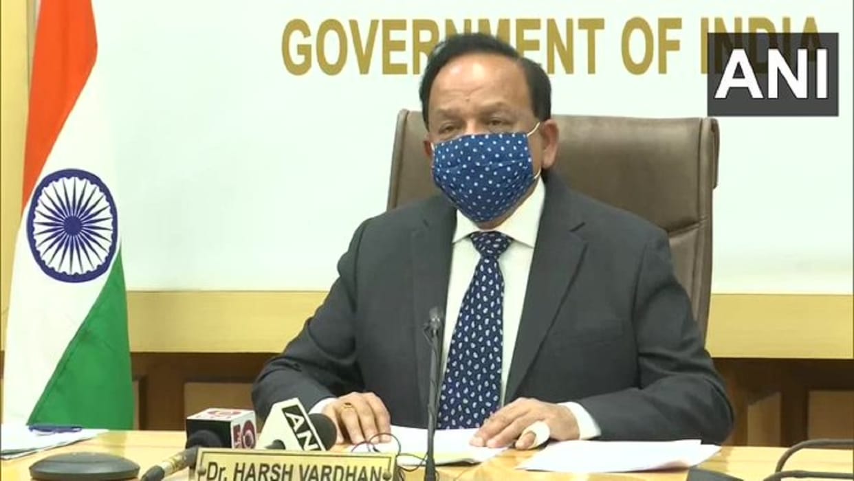 Health Minister Harsh Vardhan gave statement on covid vaccine in india