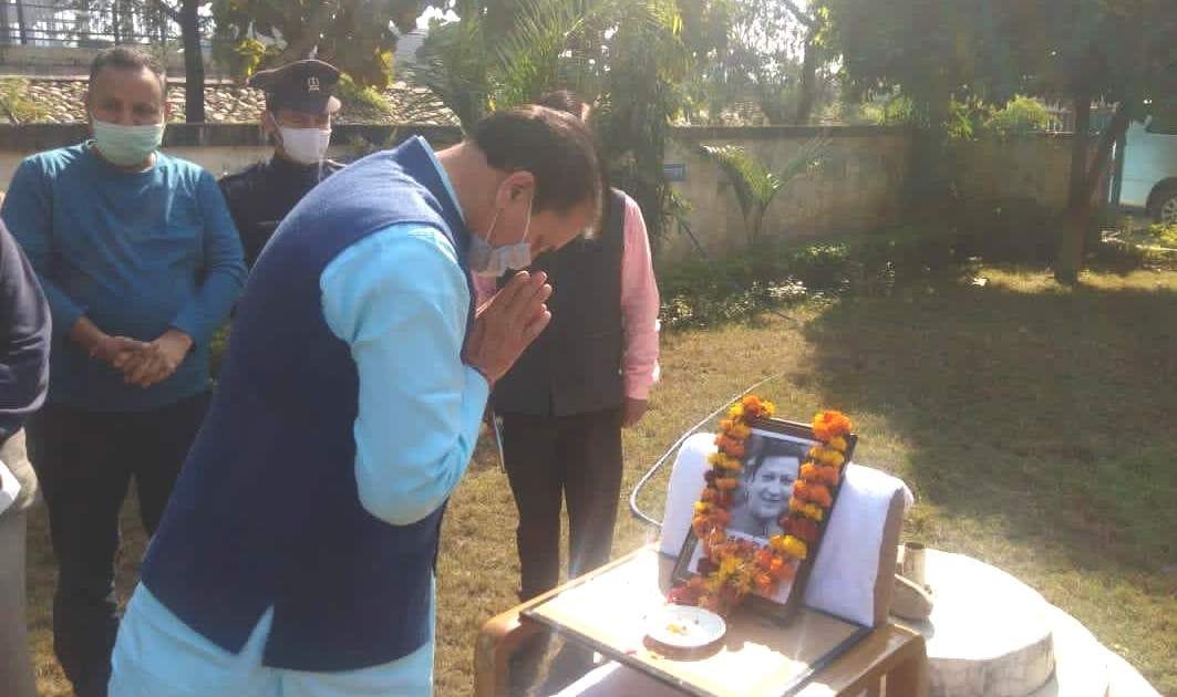 Self Salute to MLA Surendra Singh Jeena