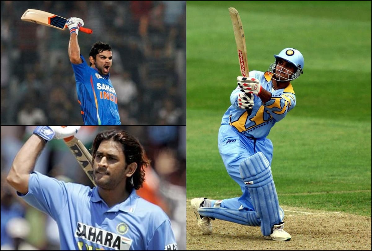 Sourav ganguly Virat kohli, ms dhoni, have the same highest score in ODI cricket