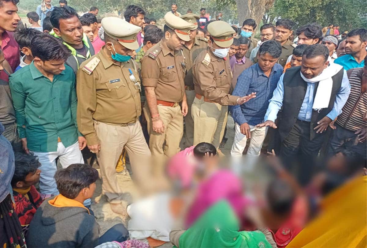 मौके पर मौजूद पुलिस